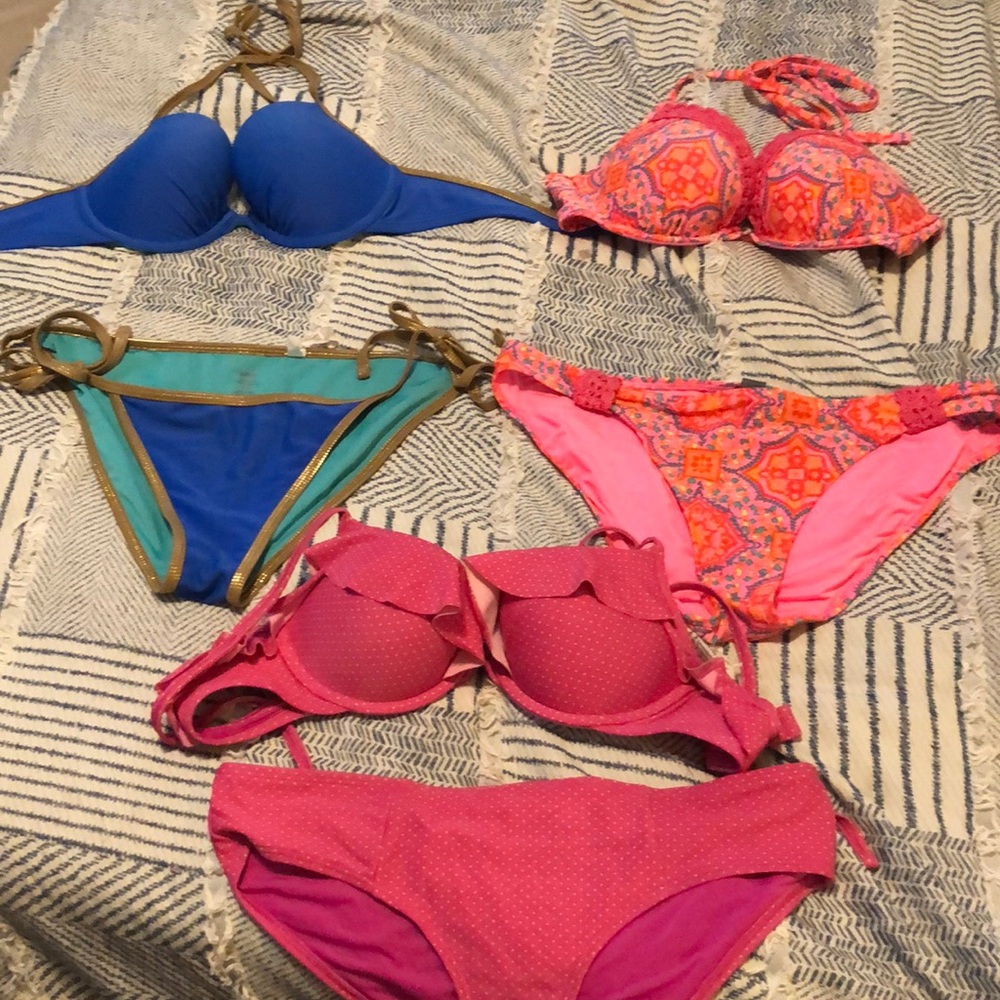 3 aerie bathing suit bundle
